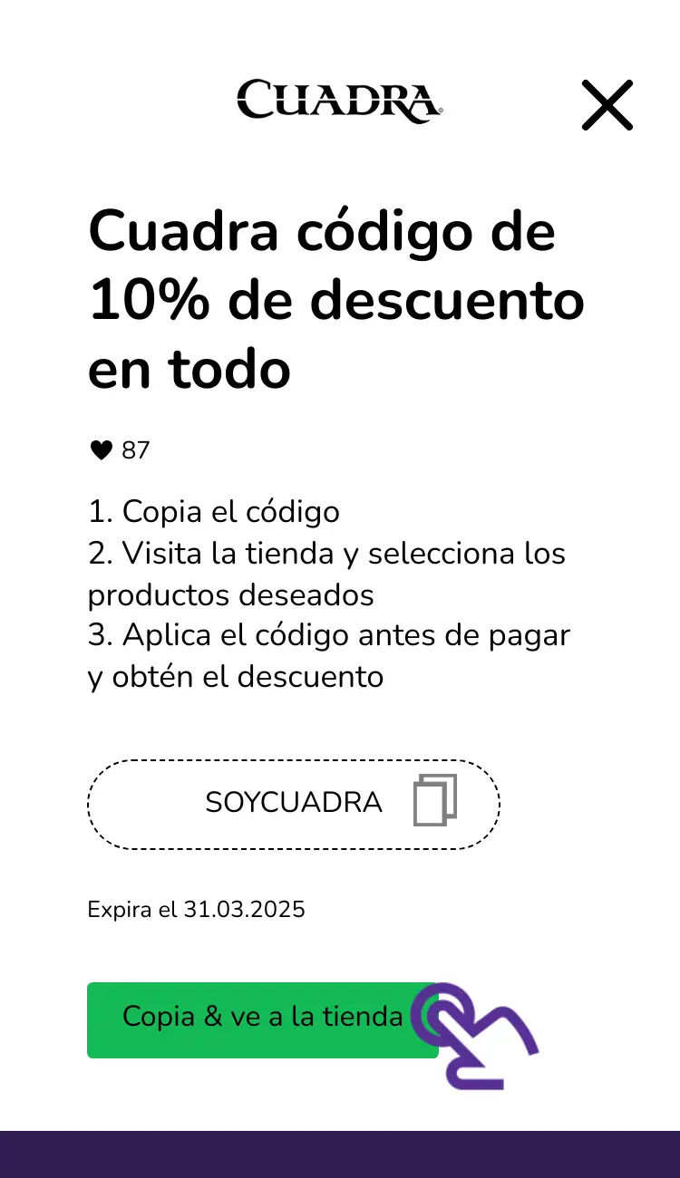 clic en el cupón