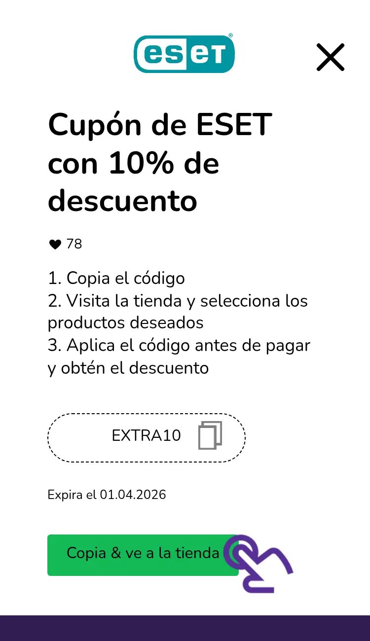 clic en el cupón