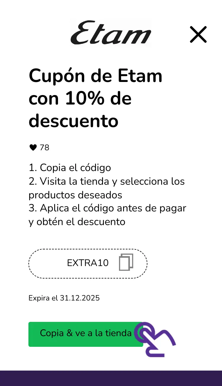 clic en el cupón