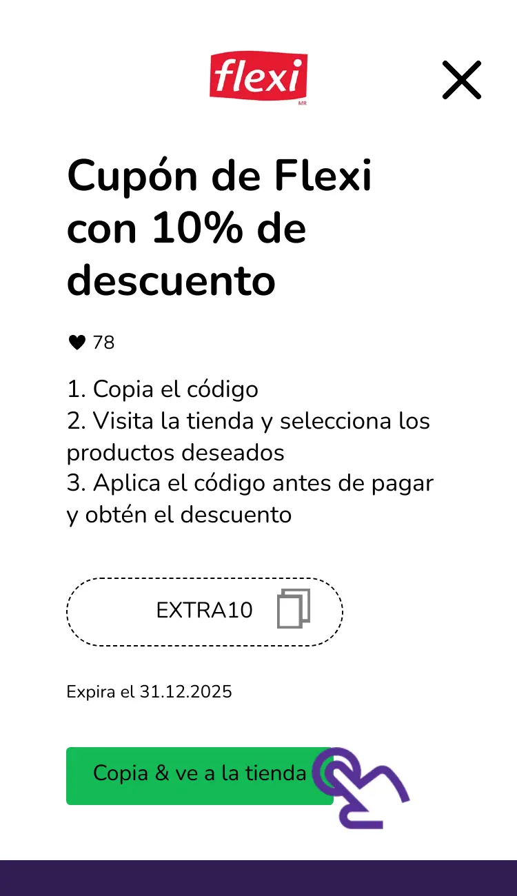 clic en el cupón