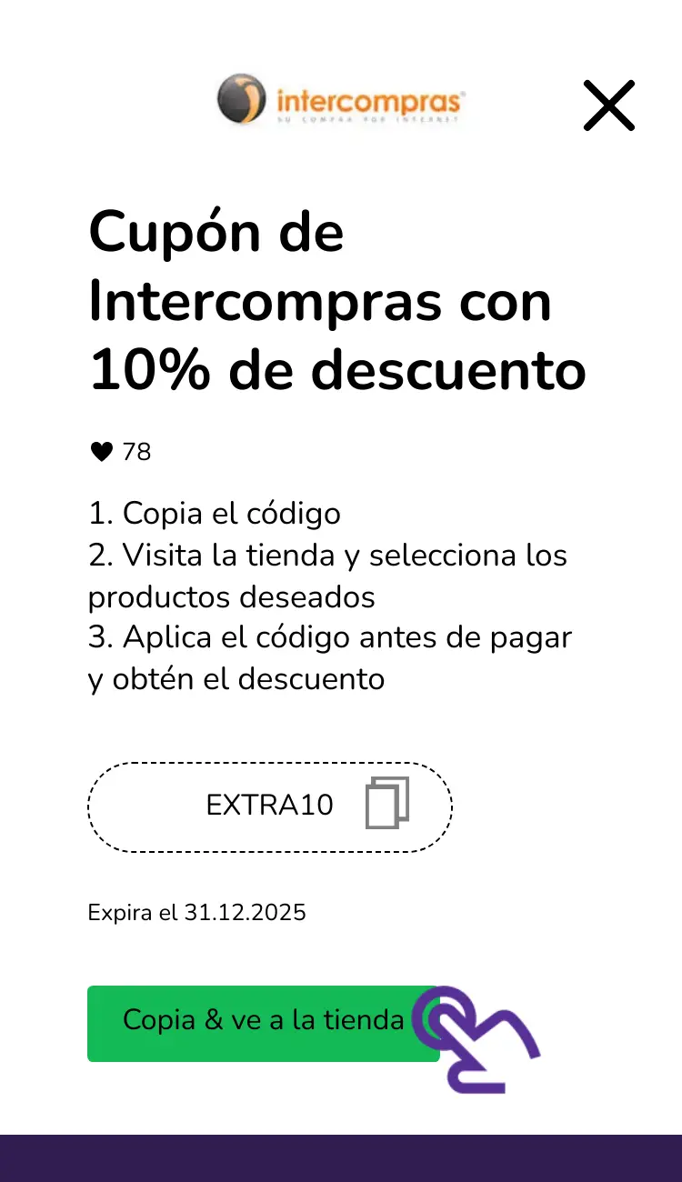 clic en el cupón