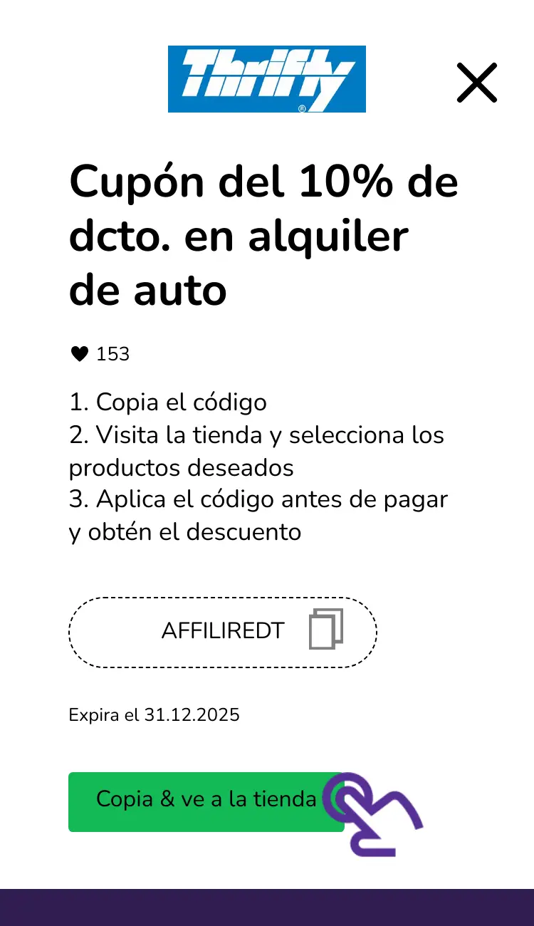 clic en el cupón