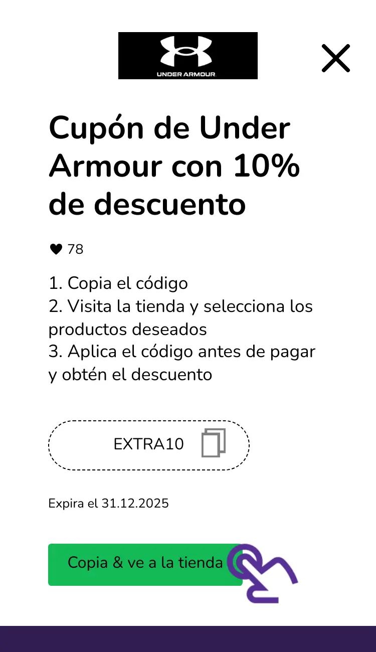 clic en el cupón
