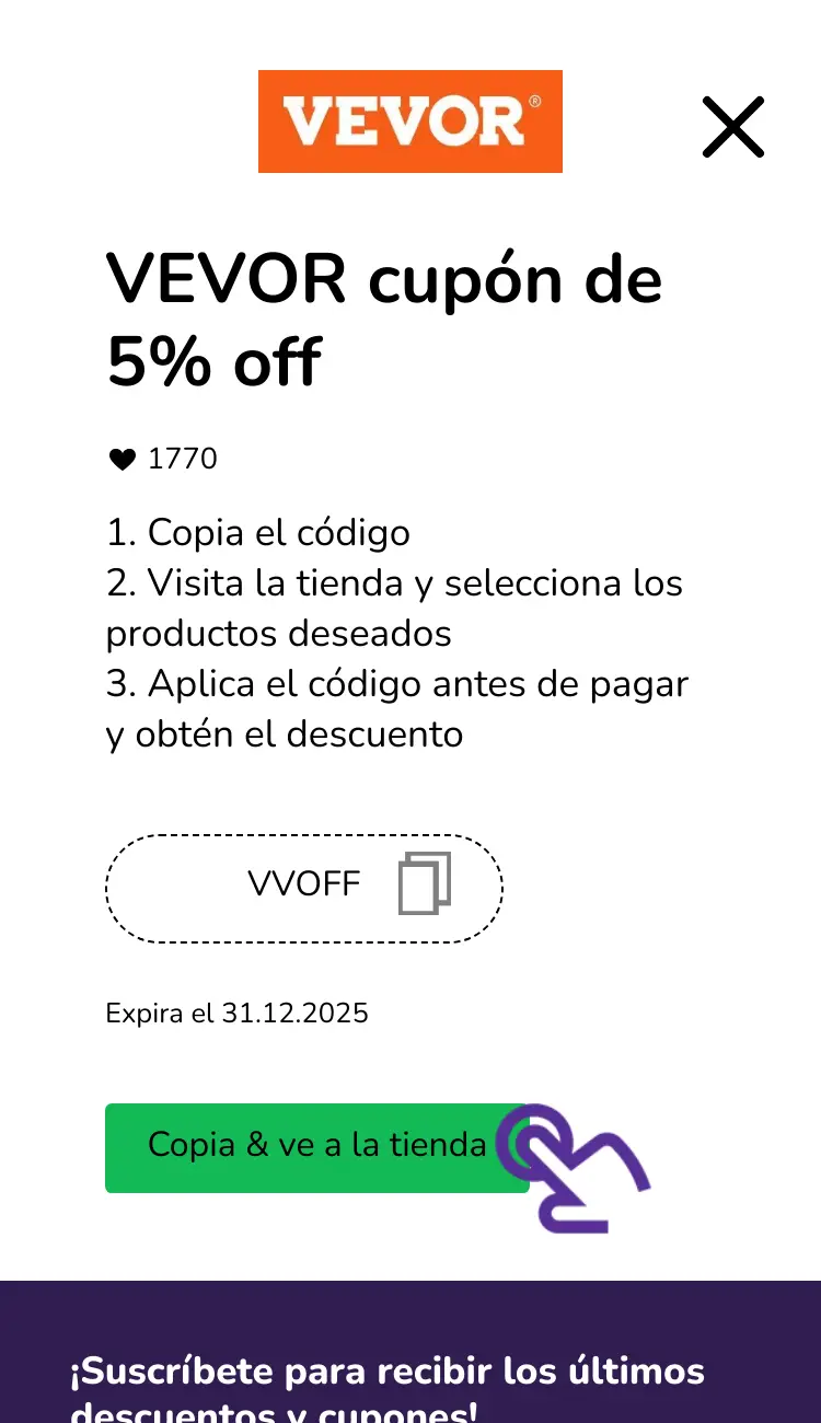 clic en el cupón