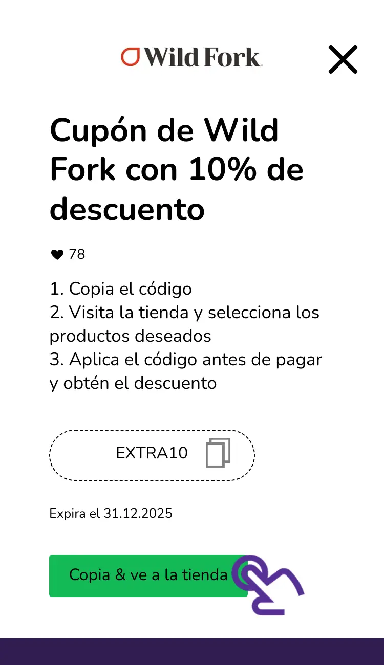 clic en el cupón