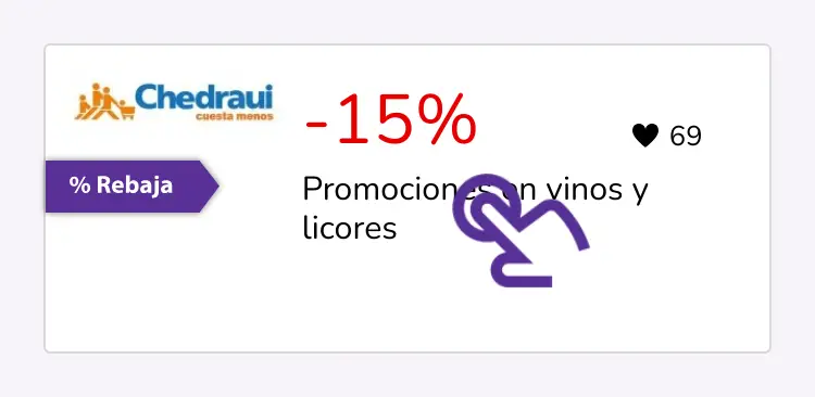 clic en el descuento