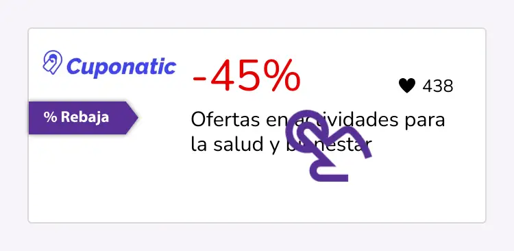 clic en el descuento