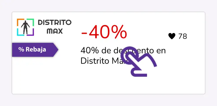 clic en el descuento