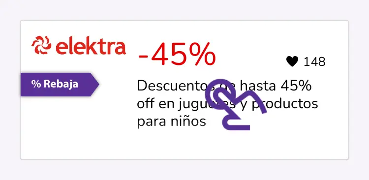clic en el descuento