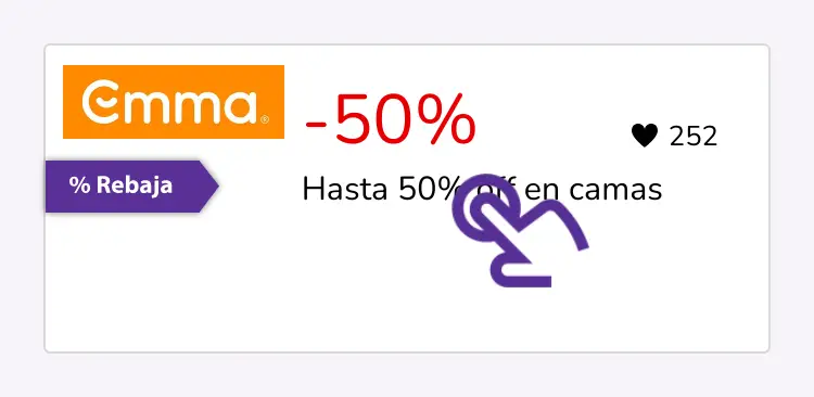 clic en el descuento