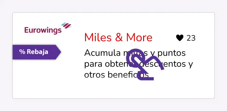 clic en el descuento