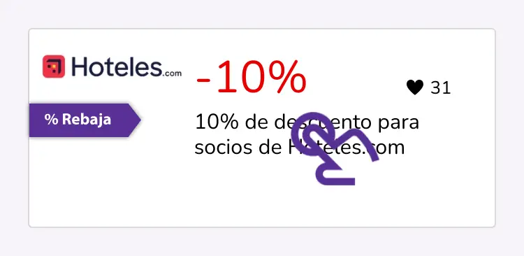 clic en el descuento