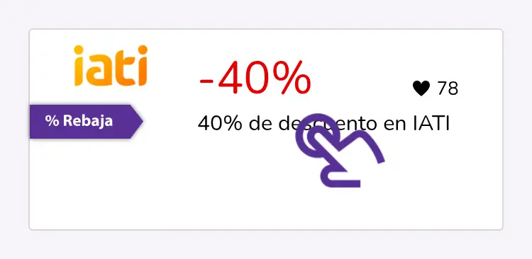 clic en el descuento
