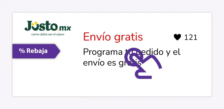clic en el descuento