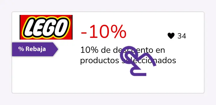 clic en el descuento