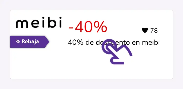 clic en el descuento