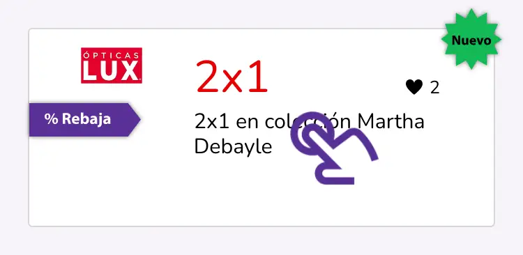 clic en el descuento