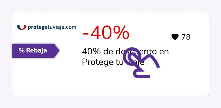 clic en el descuento