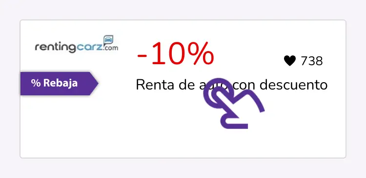 clic en el descuento