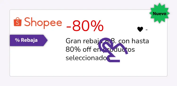 clic en el descuento