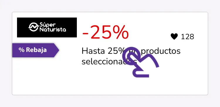 clic en el descuento