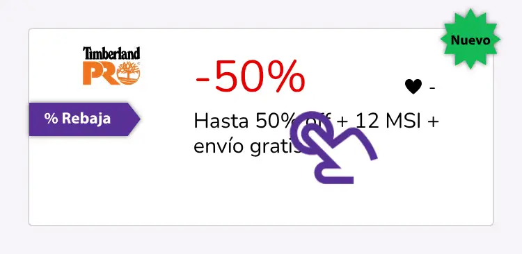 clic en el descuento