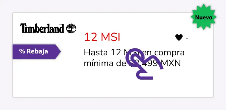 clic en el descuento