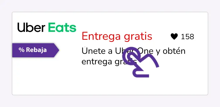 clic en el descuento