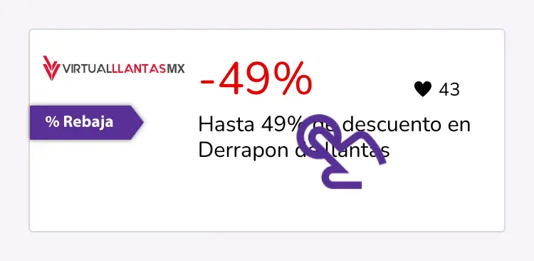 clic en el descuento
