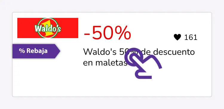 clic en el descuento