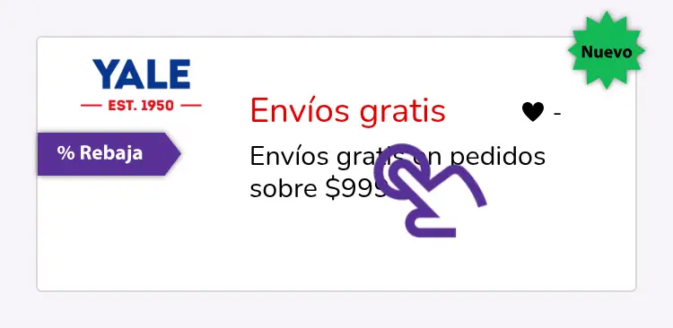 clic en el descuento