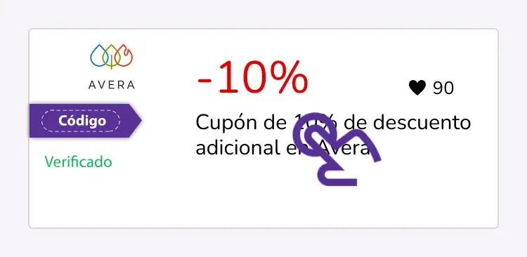 selección de cupón
