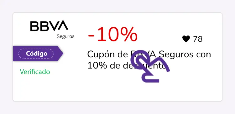 selección de cupón