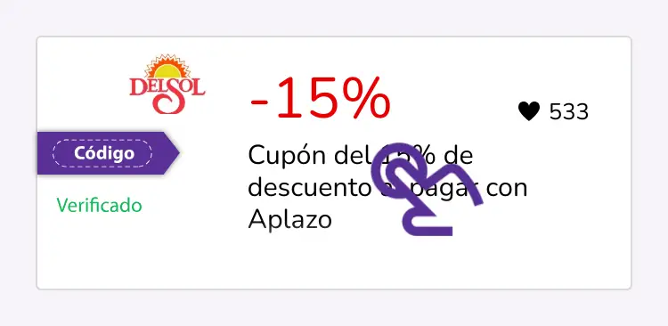 selección de cupón