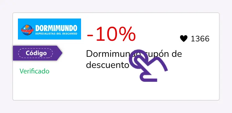 selección de cupón