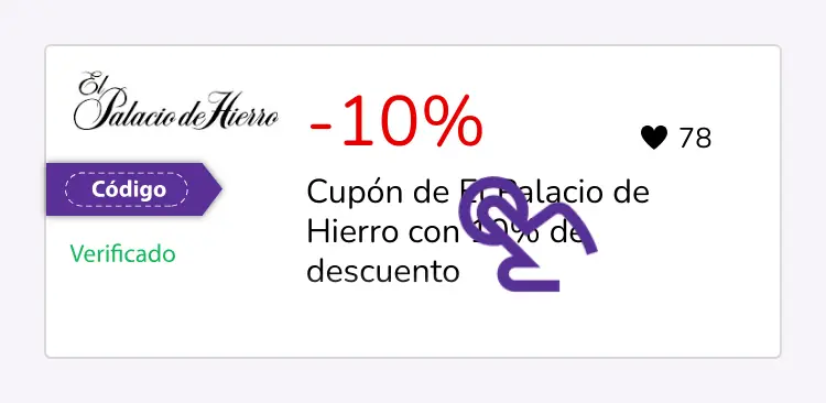 selección de cupón