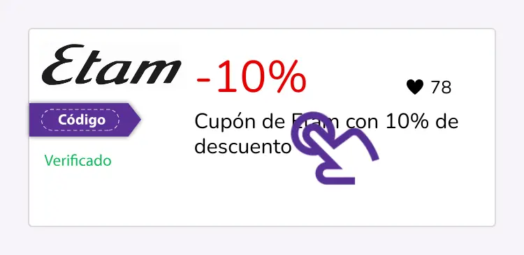 selección de cupón