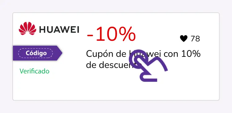 selección de cupón