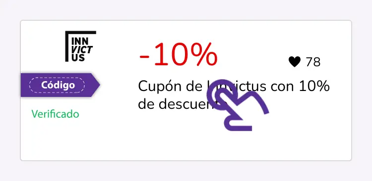 selección de cupón