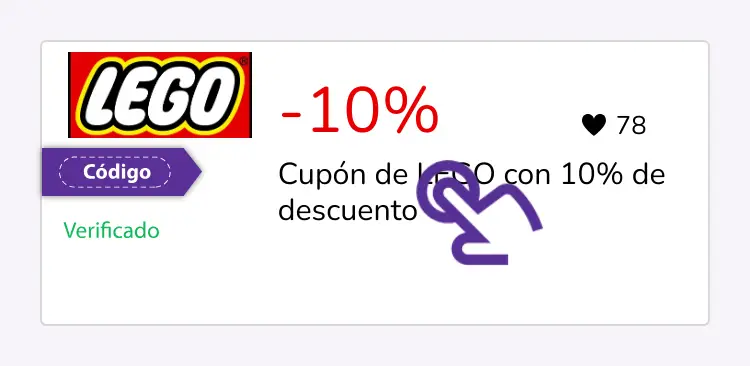 selección de cupón