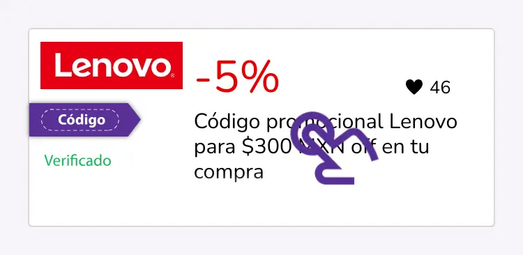 selección de cupón