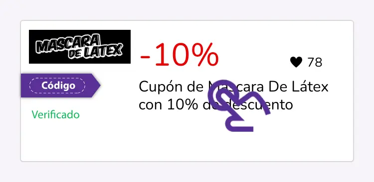 selección de cupón