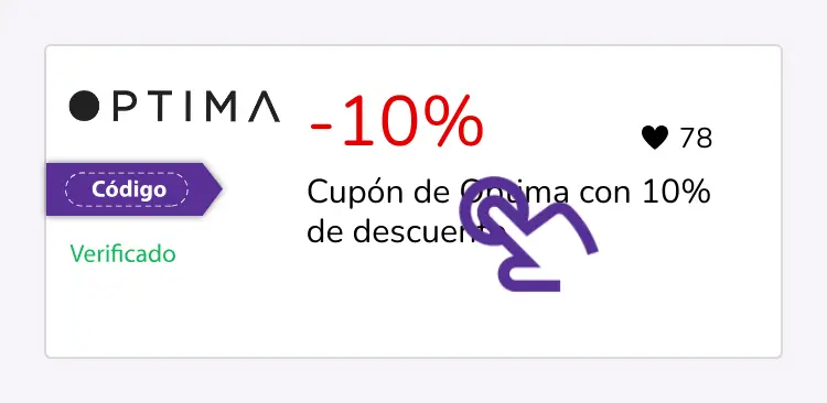 selección de cupón