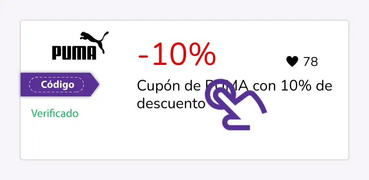 selección de cupón