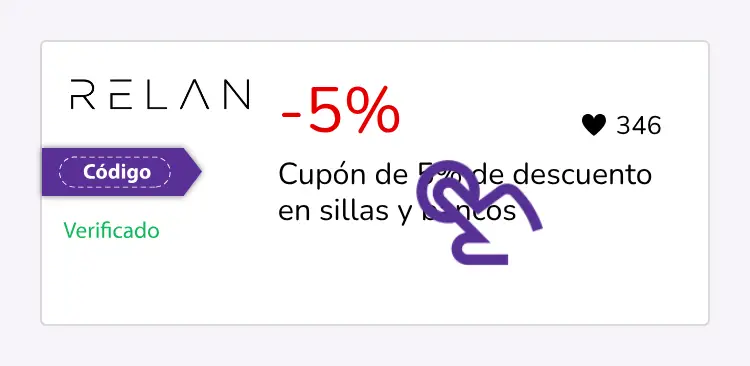 selección de cupón