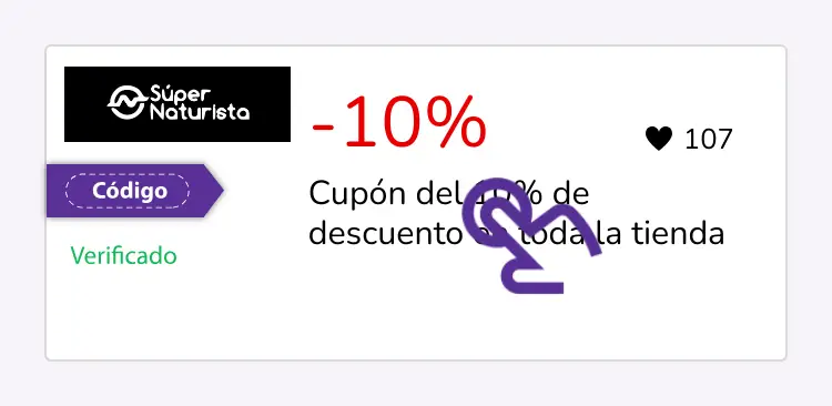 selección de cupón