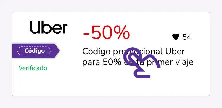 selección de cupón