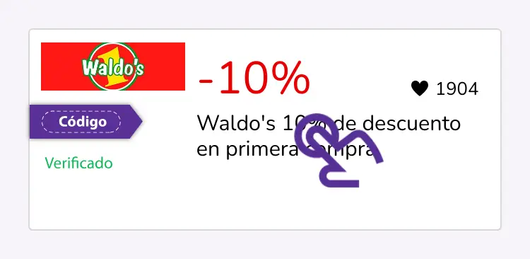 selección de cupón