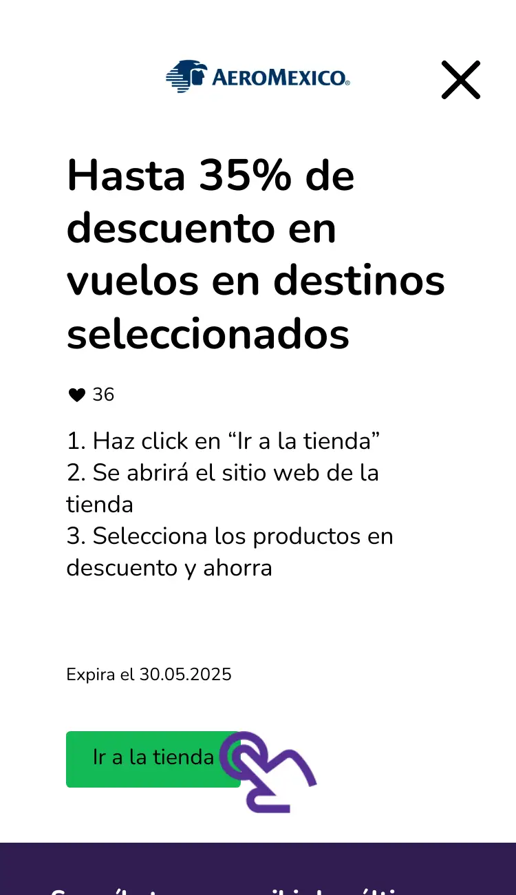 visitar la tienda con descuentos