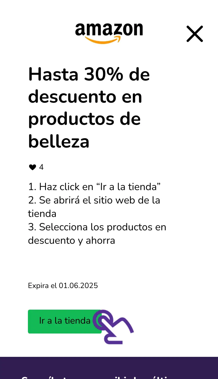 visitar la tienda con descuentos